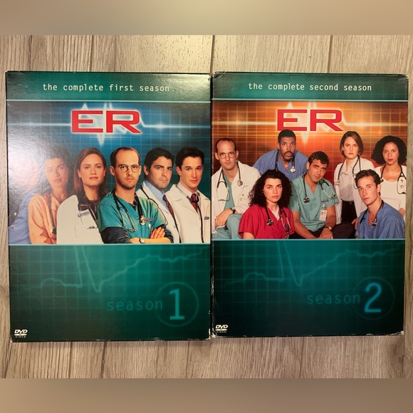 ER - The Complete First and Second Season 1 & 2 DVD - Picture 1 of 2